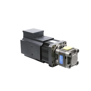 Enjeksiyon plastik makine elektro-hidrolik Servo sistemi için pompa ile Synmot 67Kw 32cc 14 Mpa 1HP kompakt Servo Motor - Product Image 5