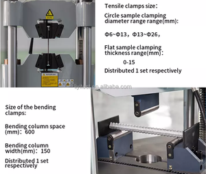 LIYI UTM 100KN 1000KN 2000KN 30 Tấn 60 Tấn Cốt Thép Thủy Lực Thông Dụng Thiết Bị Máy Kiểm Tra Độ Bền Kéo Dây Thép Servo - Product Image 5