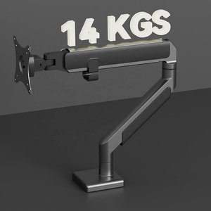 New Design Aluminum Single <strong>Monitor</strong> Arm Stand for 17-40inch <strong>Computer</strong> Black Swivel and Tilt <strong>Function</strong> VESA75*75 100*100mm - Product Image 6