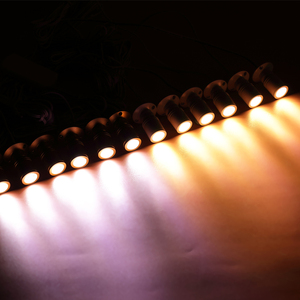 1 ila 2/4/6/8/10/12 adet LED dolap lambası 1w 220v modeli ekran sayaç şarap garaj seti sergi çantası raf spot - Product Image 4