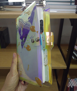 Custom Pianificatore Quotidiano Adesivi Libro con Kawaii Stampa di Disegno Chiusura A Bottone A Pressione