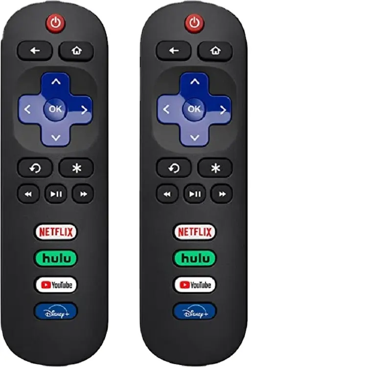 Universal Air Mouse TV Remote Controls Smart TV Remote With Stable Signal For All Roku TV For Youtube