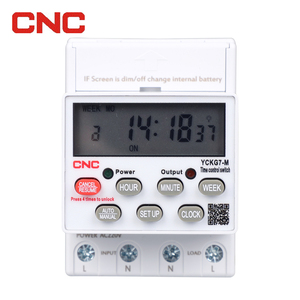 220V digitale Timer di controllo Mini Delay relè interruttore di tempo