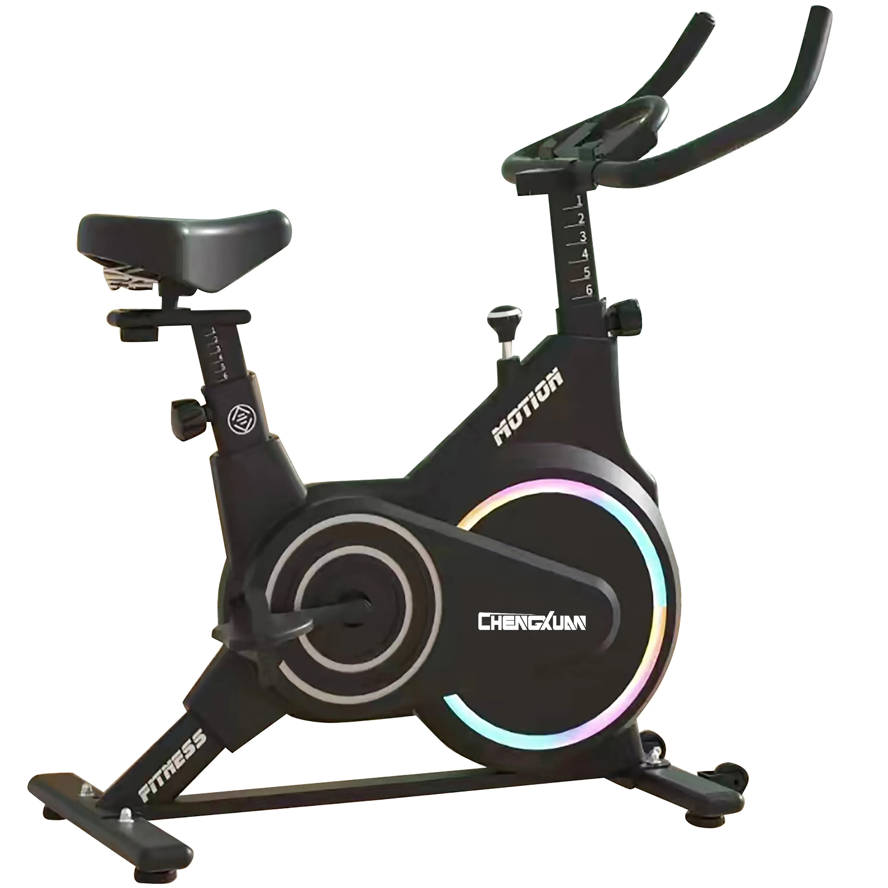 Home commercial magnetic spinning bike exercise bike machine