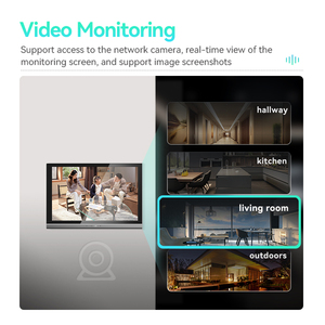 LEELEN Videoportero <strong>Wifi</strong> Smart Villa Indoor Monitoring Linux Android <strong>WiFi</strong> Multi Apartment Doorbell Video Intercom Building - Product Image 4