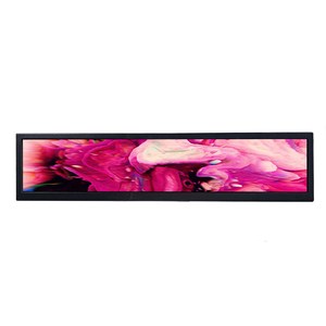 1920X360数字标牌和显示器铭牌宽显示器19英寸广告液晶条显示器Usb输入19英寸显示器 - Product Image 1