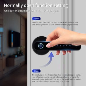 Bluetooth生体認証指紋パスワードキーロック解除デジタル電子ドアロックtuyaスマートロック寝室の家