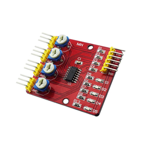 F233-01 Four-way infrared tracing / 4 channel tracking <strong>module</strong> / transmission line / <strong>obstacle</strong> <strong>avoidance</strong> / car / robot <strong>sensors</strong> - Product Image 4