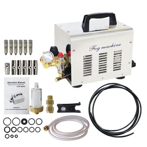 120W <strong>Fog</strong> Machine High Pressure Misting Cooling <strong>System</strong> 0.3L Cooling Machine Fogging <strong>Maker</strong> Kit - Product Image 1