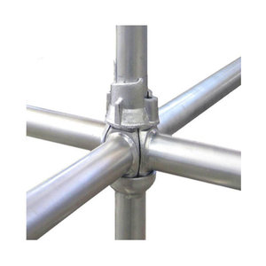 Sistema de andamio de acero multidireccional Heavy Duty Andamio Metal Base Jack Cuplock Andamio para construcción Precio FOB - Product Image 5