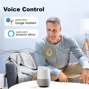 Умный дом Отопление Zigbee WiFi беспроводной TRV Tuya телефон пульт дистанционного управления Программирование Google Alexa Голосовое управление термостат - Product Image 5