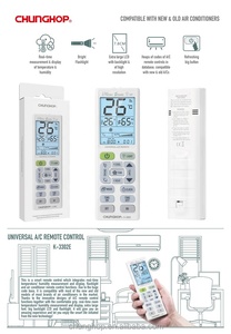 K-3302E telecomando universale per uso domestico con Display Lcd 1000-in-1 per il controllo del pulsante di calore della temperatura fisso - Product Image 5
