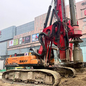 Durable <strong>Used</strong> Rotary <strong>Drill</strong> Sr280 83m Depth, 2.3m <strong>Hole</strong>, Optimized for Hydropower Plant Foundations & Riverbed Piling