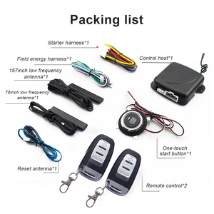Precio de fabricante, botón universal para motor de coche, sistema de arranque y parada, control remoto, arranque automático, PKE, kit de entrada pasiva sin llave - Product Image 4