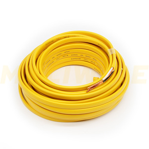 Abd pazarı için tasarlanmış PVC yalıtım kablosu ile NM-B 14AWG/4C boyut elektrik teli katı iletken 600V bina kablosu - Product Image 1