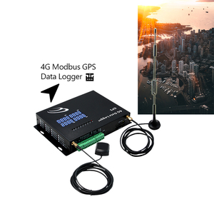 Modbus 4G GPS נייד נתונים לוגר עם נייד gsm בסיס תחנת 4G רשת GPS נתונים לוגר