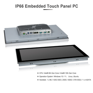 18,5-Zoll-Panel-Montage Industrie All-in-One-Touchscreen-Panel-PC mit WiFi und 4G optionalem Industrie-PC mit Win10/Linux - Product Image 2
