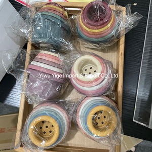 7 Món Đồ Chơi Cốc Xếp Chồng, Đồ Chơi Cốc Làm Tổ, Đồ Chơi Tắm Cho Bé & Đồ Chơi Xây Dựng Để Phát Triển Giáo Dục Sớm Đồ Chơi Montessori Tốt Nhất - Product Image 2