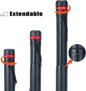 TRANSON küçük Poster tüp depolama 17 ''27'' belgeler için uzatılabilir Blueprints sanat eserleri Scrolls - Product Image 5