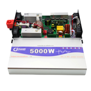 インバーター12V 24V 48V to AC 220V 230V純粋な正弦波パワーコンバータ4000W 5000W 8000Wインバーターソーラーカー電圧変圧器