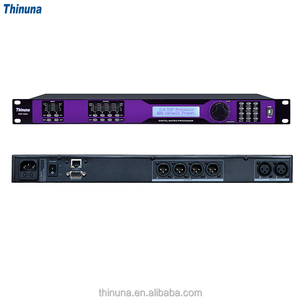 Thinuna-sistema de audio DAP-0306 DSP, 3 entradas y 6 salidas, micrófono de sonido, procesador de audio digital profesional para Audio profesional