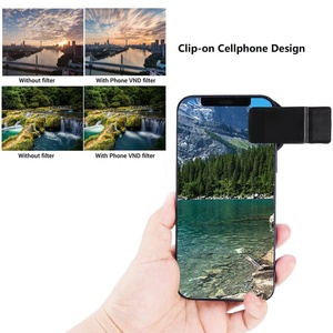 Phone Variable <strong>ND</strong> <strong>Filter</strong> ND2-400 HD VND <strong>Filter</strong> 37mm Adjustable Density <strong>Filter</strong> for Smartphone - Product Image 2