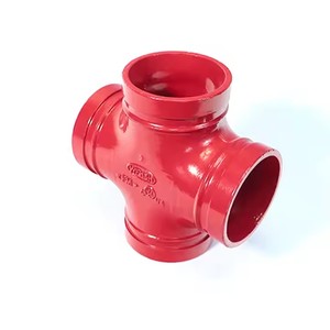 Lucha contra incendios Ranurado Igual Cruz-Estructura robusta, garantiza un flujo de agua estable en redes de protección contra incendios - Product Image 2