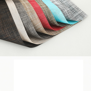 彩色PVC编织垫防滑桌垫餐厅餐桌垫 - Product Image 6