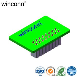 2.54 <strong>2.0</strong> 1.27 1.0mm Straight DIP Double Row Female Pin Box Male Header Round Female Header IC <strong>Socket</strong> - Product Image 6