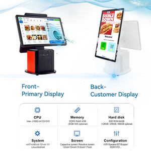Fenster Android-System Registrier kasse Desktop-Zahlung Computer Kassierer Maschine Abrechnung system für Point of Sale für Supermarkt