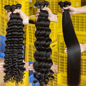 生ブラジルバージンキューティクルアラインヘア、卸売人毛バンドルバージンヘアベンダー、生ミンクバージンブラジルヘアバンドル