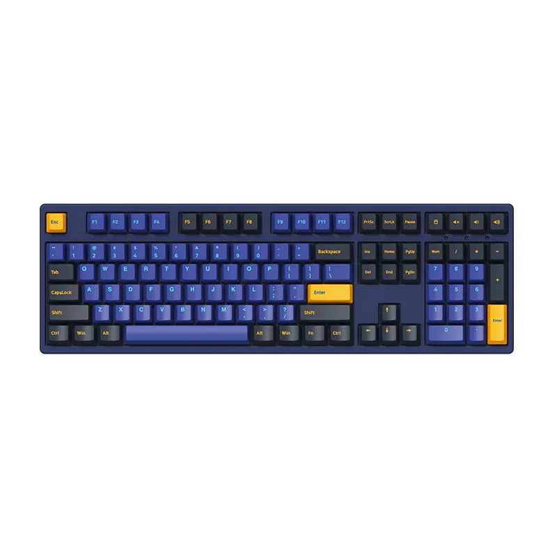 AKKO 3108 DS Horizon คีย์บอร์ดเครื่องกลขนาดเต็มคีย์บอร์ดเกมเมอร์แบบกําหนดเอง Teclado