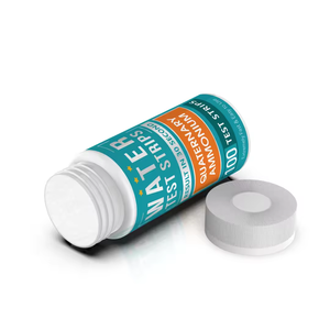100PCS Quaternary Ammonium (QAC, Multi Quat) Sanitizer <strong>Test</strong> Strips(0-500PPM)High Quality Water <strong>Test</strong> Strip - Product Image 5
