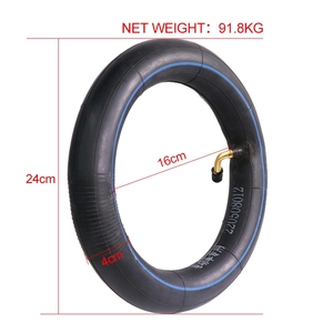 צמיג גומי <span class=keywords><strong>10</strong></span> אינץ' פנימי עם שסתום כפוף לקטנוע חשמלי <span class=keywords><strong>10</strong></span> x 2 גלגל עמיד בפני שחיקה
