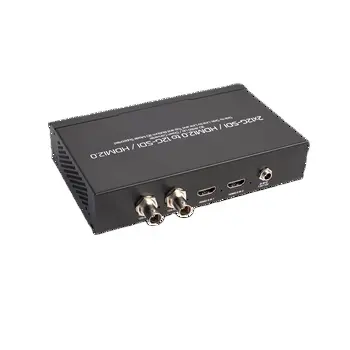 Convertitore video da 4K 2D a 3D di alta qualità 2x 12G-SDI/H DMI2.0 a 12G-SDI/H DMI2.0 convertitore Up/Down con supporto 3D