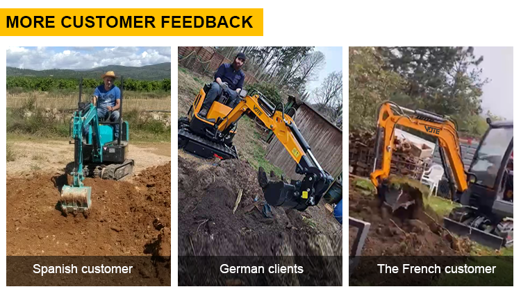 Free Shipping!!! 1000kg Hydraulic Mini Excavator With Competitive Prices