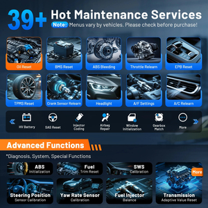XTOO D7W Advance универсальный сканер Obd2 двунаправленный Автомобильный диагностический и кодовый ключ многодиагоностические машины с обслуживанием 39 + - Product Image 4