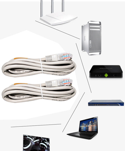 1M 2M 3,0 M Cat6 Ethernet LAN UTP Cable de conexión RJ45 Cable de red de Internet con chaqueta de PVC compatible con Cat5e Cat5 Cat6a SFTP - Product Image 4