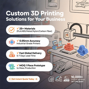 定制SLA SLS FDM模型设计硅模具成型光敏树脂尼龙塑料快速原型3D打印服务 - Product Image 5