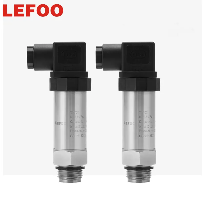 LEFOO Sensor Tranduser Tekanan Flush Diafragma Datar Sensor Tekanan Film Datar Transduser Anti-pemblokiran