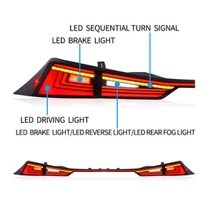 Car Accessories Rear Lamp for Lexus IS250 <strong>LED</strong> Tail Light 2013-2021 <strong>IS300</strong> Taillights IS350 DRL Signal Brake Reverse - Product Image 6