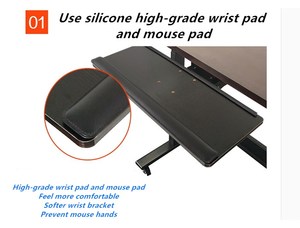 2019 New, Ergonomic UP-Down <strong>Function</strong> Office <strong>Computer</strong> <strong>Keyboard</strong> Tray - Product Image 4