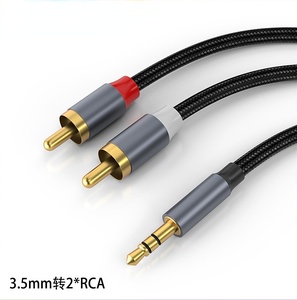<strong>USB</strong> C <strong>to</strong> 2 <strong>RCA</strong> Audio Cable (3 in 1 Audio Cable) for Power Amplifier Car Home Theater Speaker and More - Product Image 3