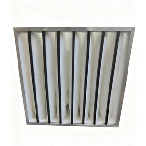 Beutel <span class=keywords><strong>filter</strong></span> mit hoher Steifigkeit Produktion Maximaler Betriebs druck 450 Einlass motor luftfilter - Product Image 2