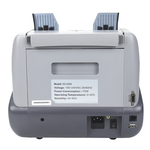Contador de dinero 2 CIS, Detector de billetes de banco, máquina contadora de cantidad de valor mixto de PESO peruano - Product Image 6