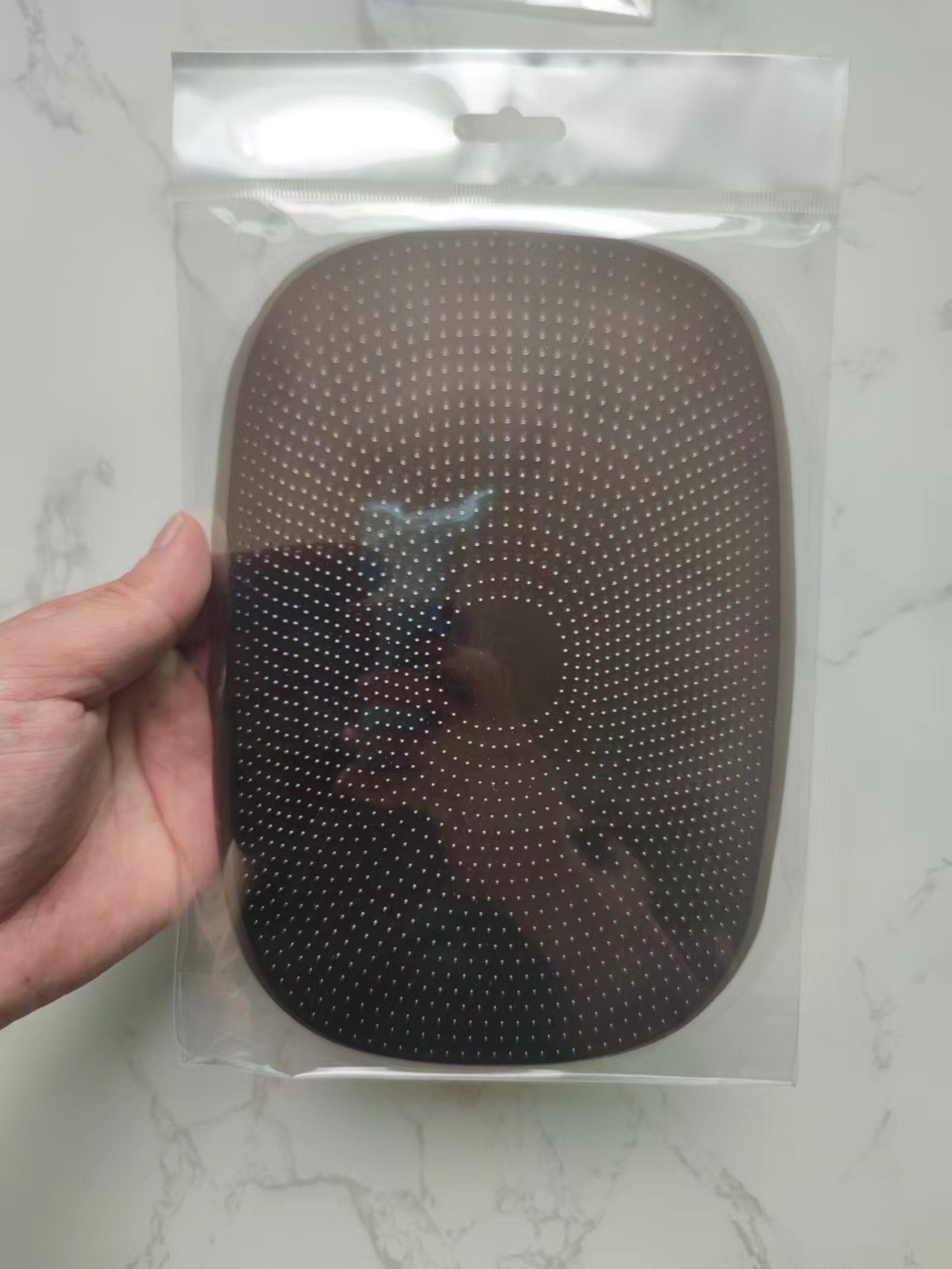 14*20cm negro transparente