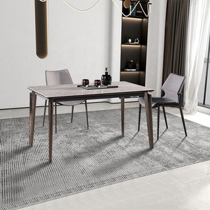 Nhiệm vụ nặng nề kim loại ăn uống đồ nội thất đứng Bảng khung vuông ống DIY hình học cơ sở bàn có thể điều chỉnh DIY cắm trại bảng chân - Product Image 2