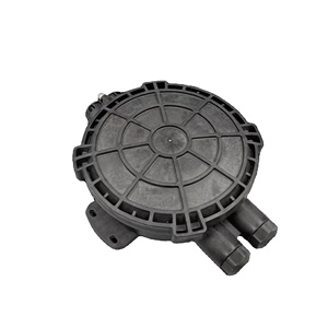 ファイバースプライサー2入力2出力12コア24コア36コアブラックABS - Product Image 1