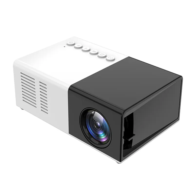 Salange — Mini projecteur LED Portable J9 Pro, HD, plus de yg300 adapté pour Home cinéma