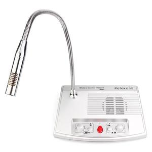 Sistema de intercomunicación de altavoz de ventana de intercomunicación de doble vía para banco de hospital con vidrio antirrobo Retekess TW101 - Product Image 2
